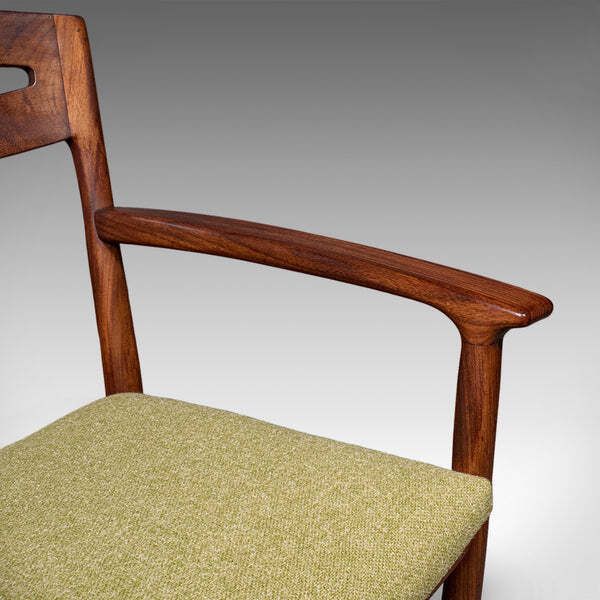 photo furniture Pair Of Vintage Side Chairs, Scottish, Teak, Elbow Seat, Beithcraft, Mid Century