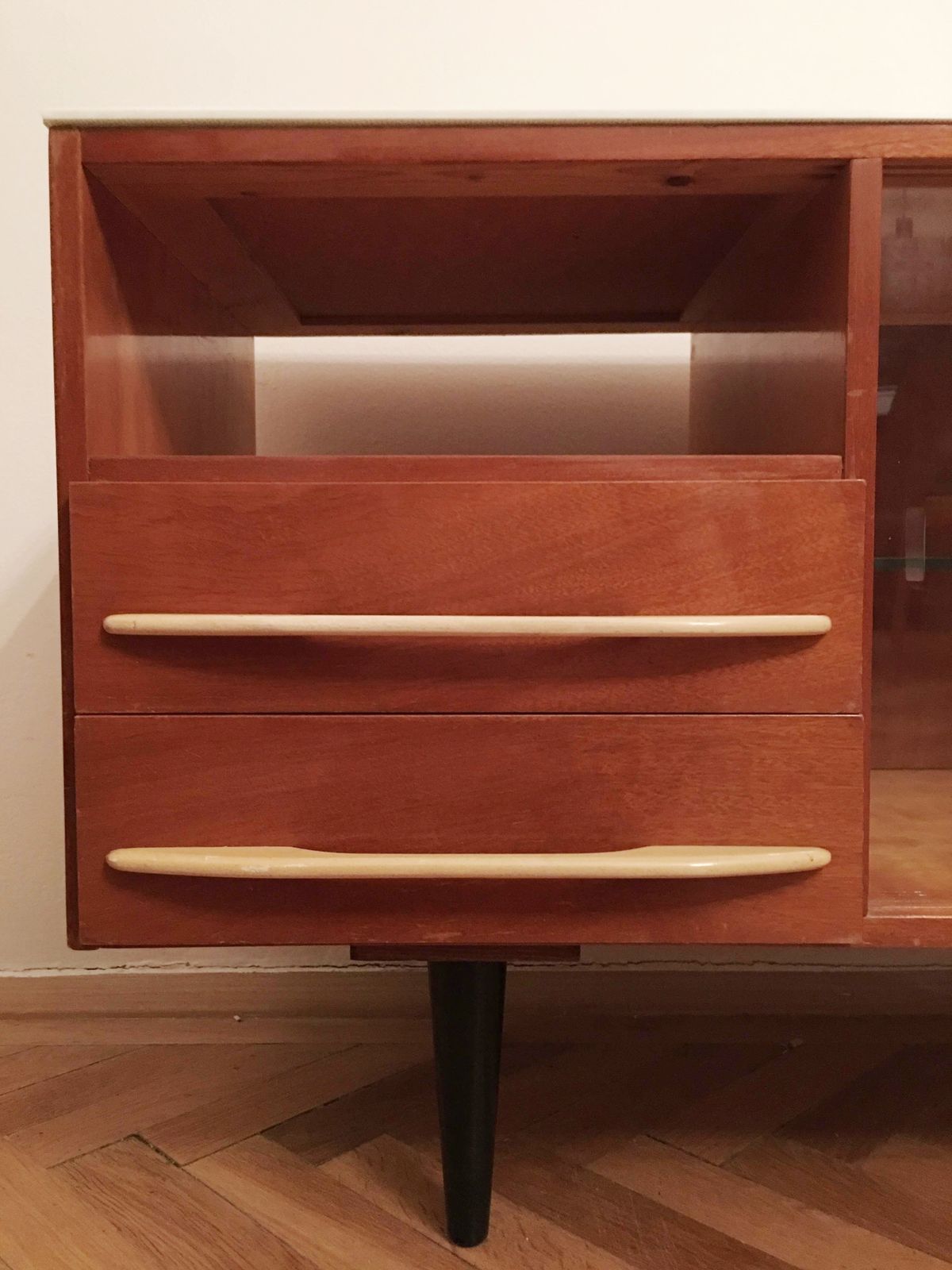 Sideboard By Mojmir Pozar For Up Zavody, 1960s photo furniture