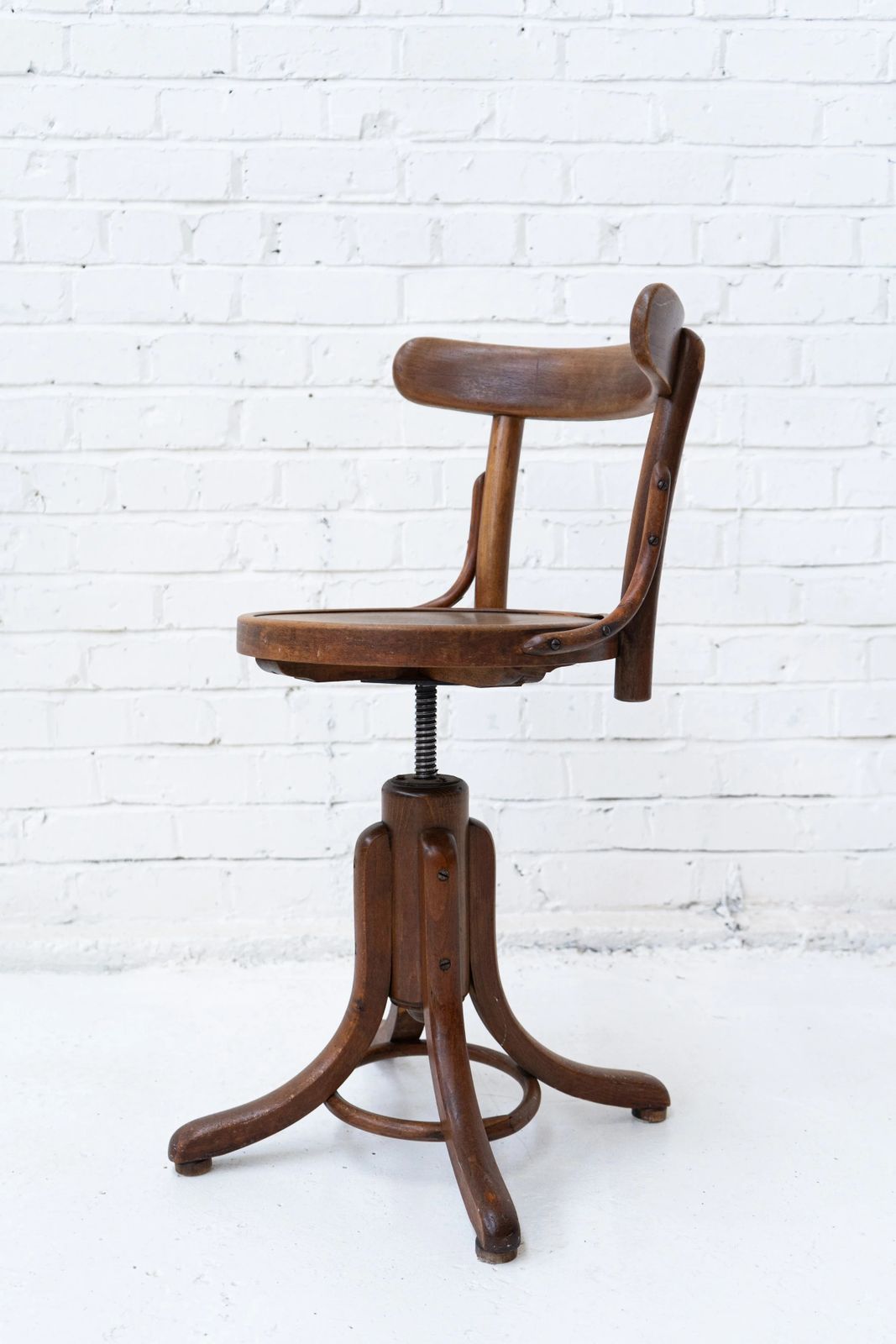 1930s Danish Industrial Swivel Chair Manufactured By Knud Engsig photo furniture