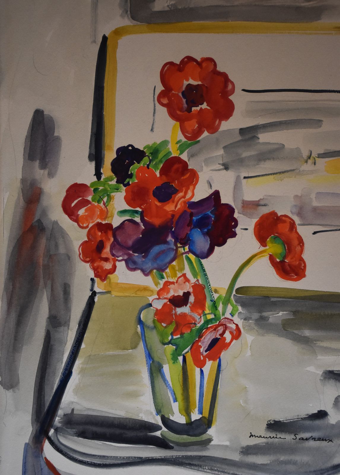 Maurice Savreux, Bouquet Of Flowers (1955) photo 150.0