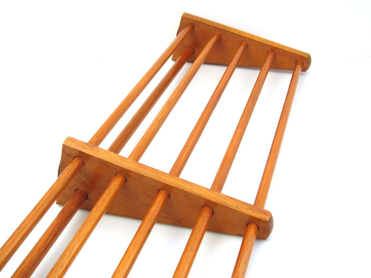 Piet Zwart Vintage Design Wooden Bruynzeel Kitchen Or Coat Rack photo furniture