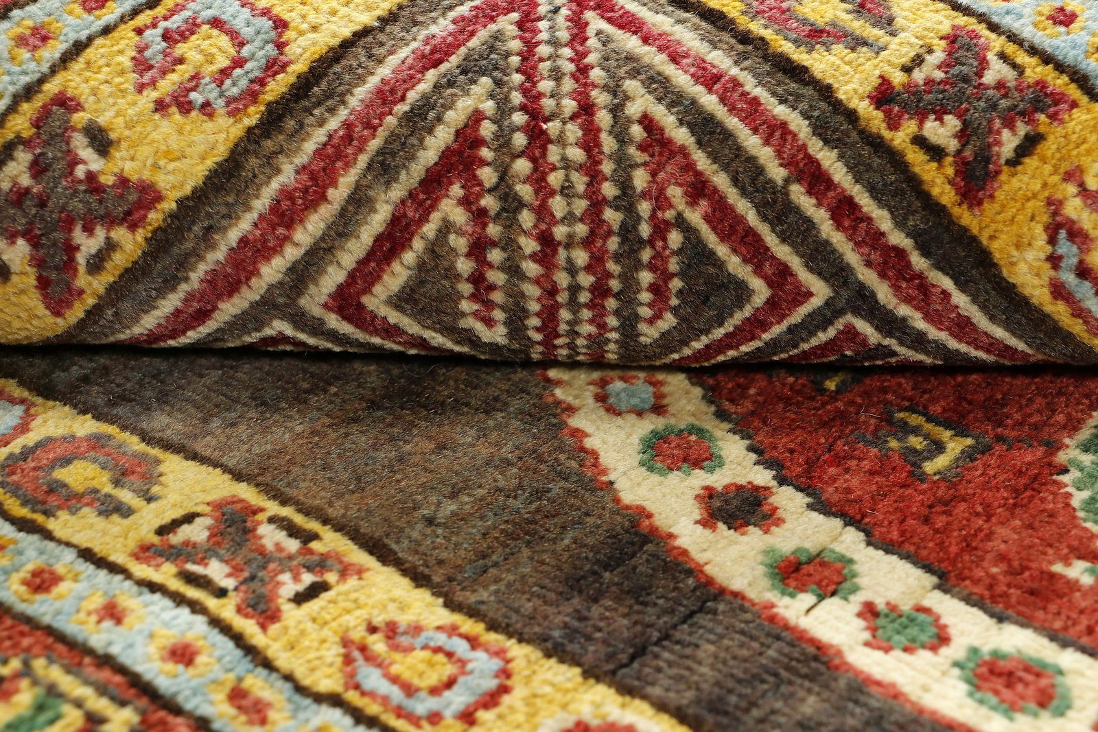 3x4 Charcoal Serapi Tribal Hand Knotted Boho Rug photo 246.0