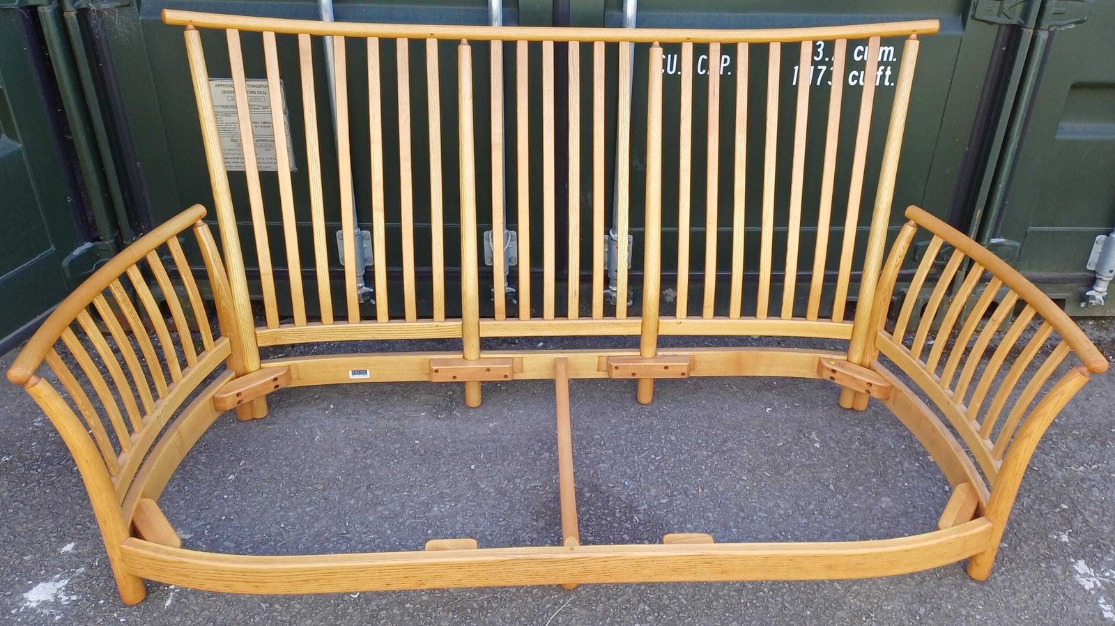 Ercol Renaissance 3 Seat Sofa   Ercol Fabric   Light Frame   Free Delivery Within 50 Miles, Further "At Cost". photo buy