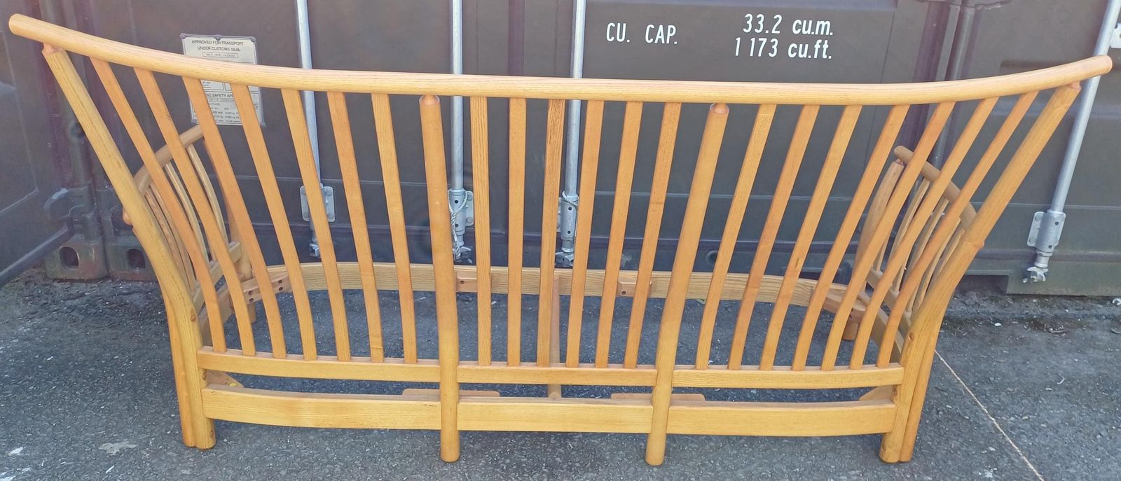 photo furniture Ercol Renaissance 3 Seat Sofa   Ercol Fabric   Light Frame   Free Delivery Within 50 Miles, Further "At Cost".