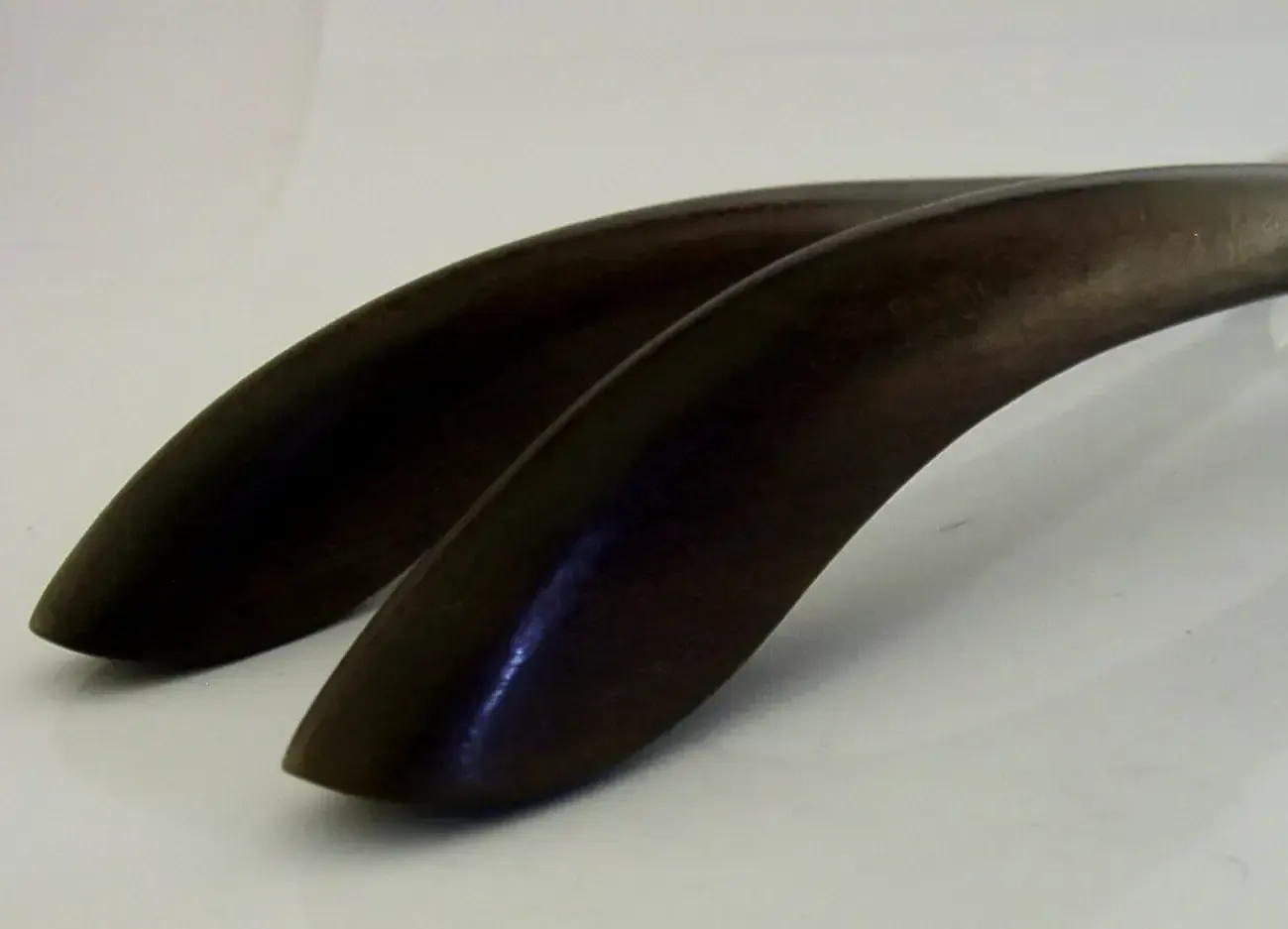 Grote Mexicaanse saladescheppers in sterling zilver, ca. 1980, Arts & Crafts, 120 g photo furniture