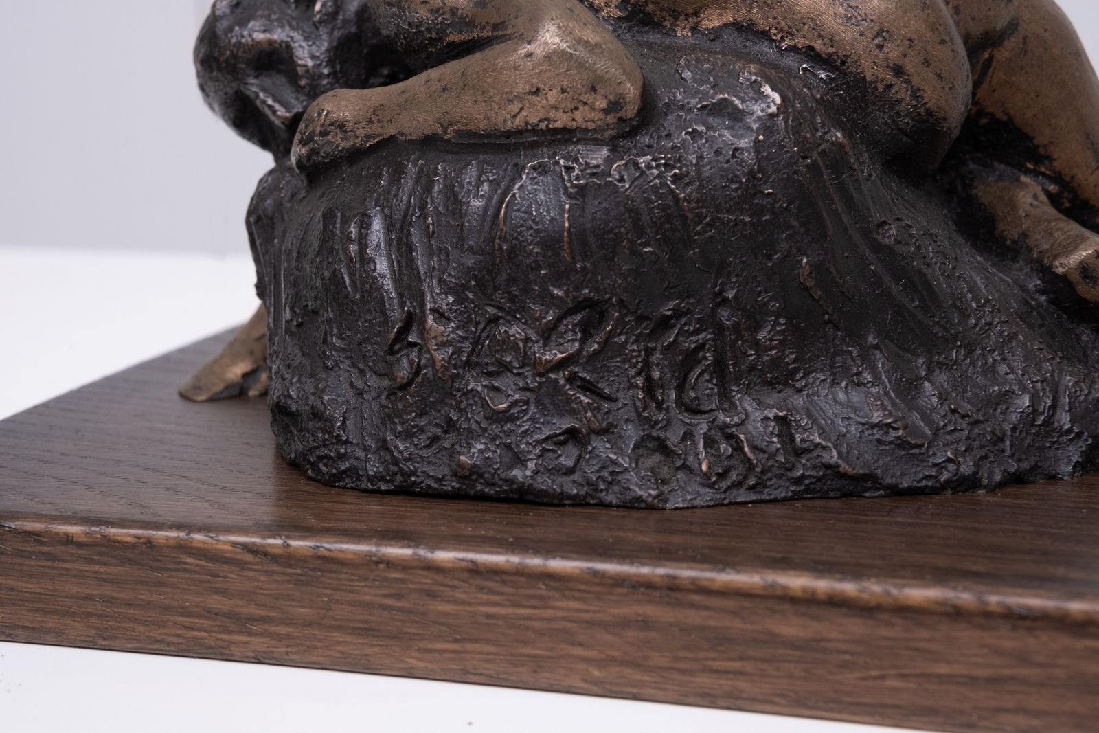 Naar Auguste Rodin 'The Danaide', Gepatineerd Brons, Later Gegoten photo vintage