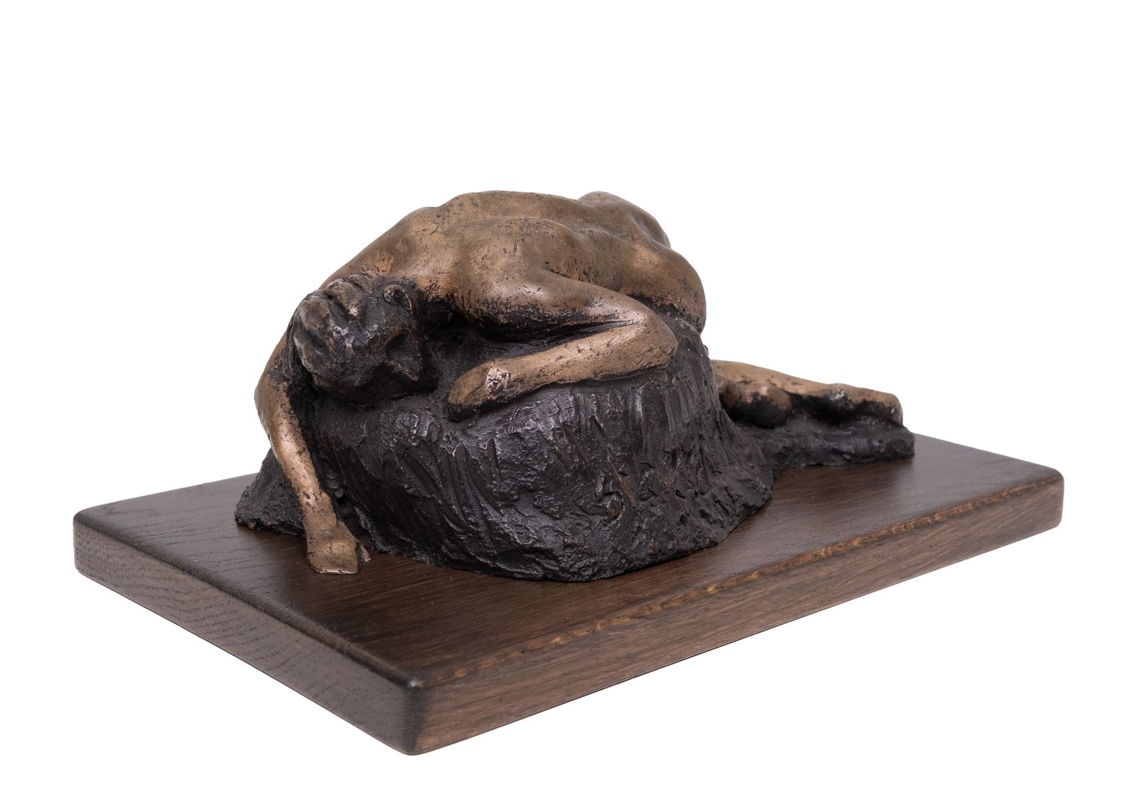 photo for sale Naar Auguste Rodin 'The Danaide', Gepatineerd Brons, Later Gegoten