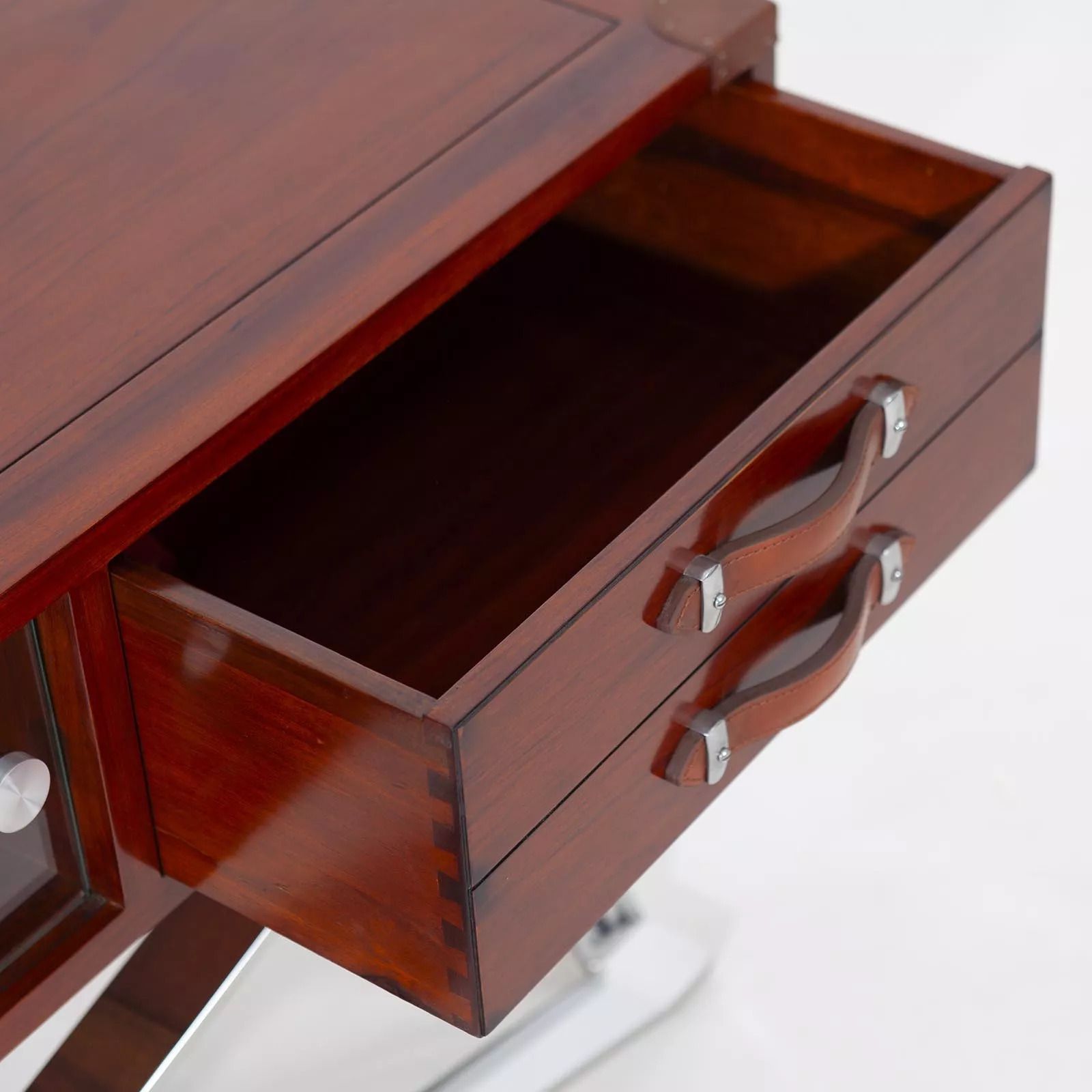 Star Bay Rockefeller Media Unit | Rosewood & Leather | Explorer Campaign Furniture photo buy