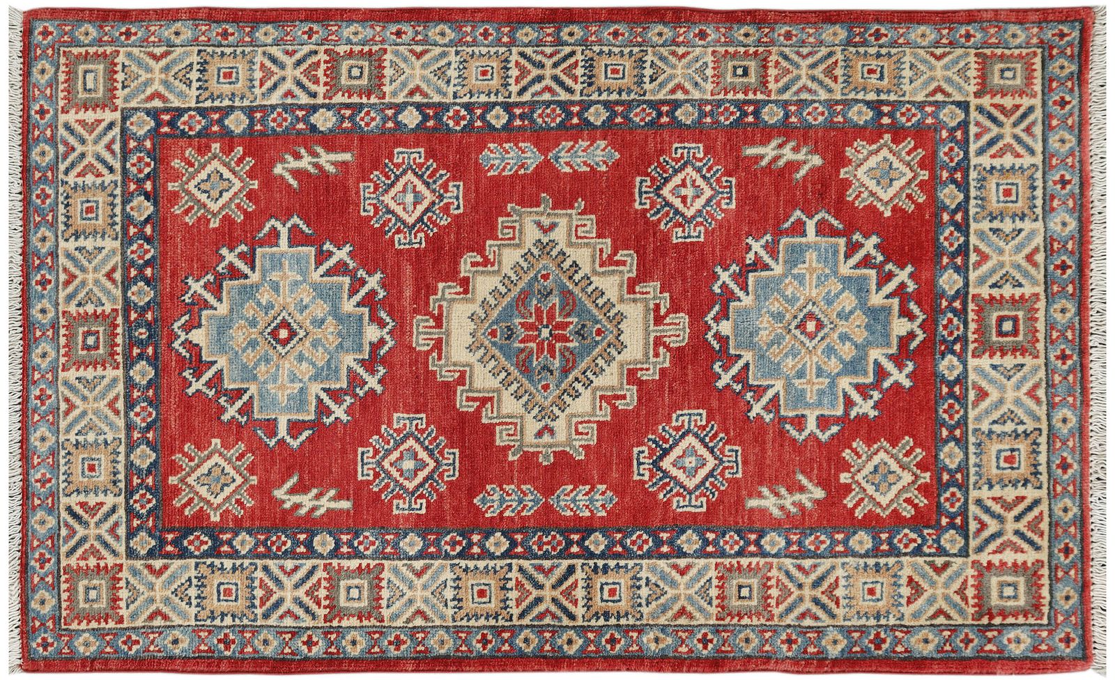 Small Handmade Kazak Caucasian Afghan Authentic Rug photo buy