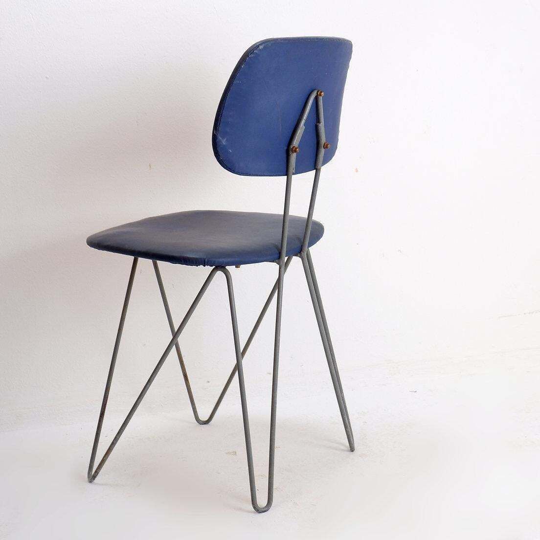 Dutch Minimalist Pastoe Sm01 Chair By Cees Braakman, 1954 photo vintage