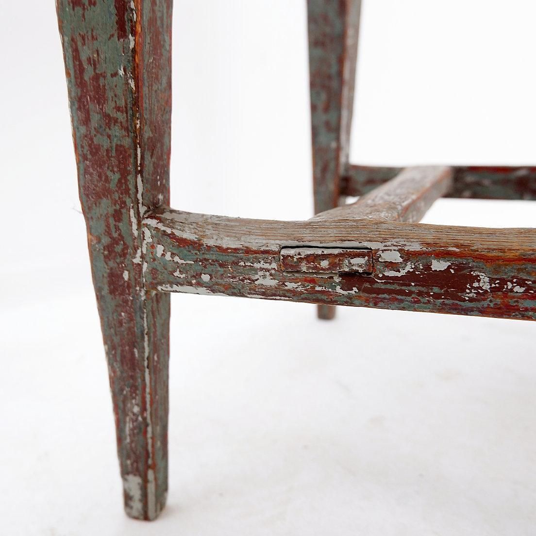photo vinterior Swedish Gustavian Style Side Chair, Wood, Antique Design, 20th Century