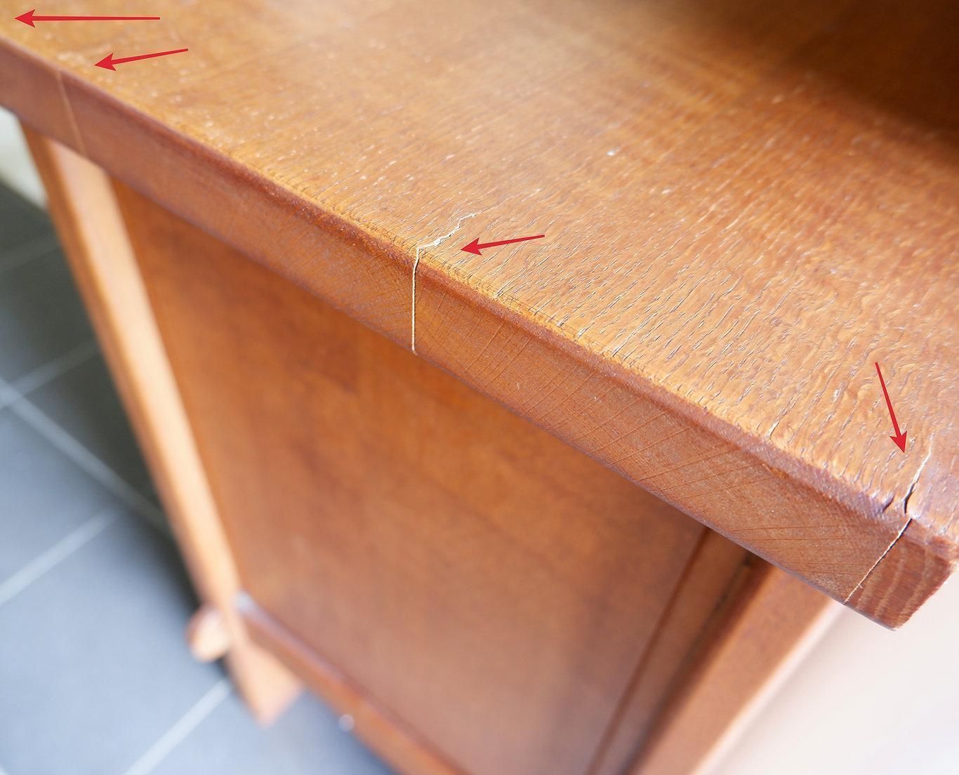 2171.0 Three Drawer Chest Of Drawers In The Style Of Guillerme And Chambron   1960s photo