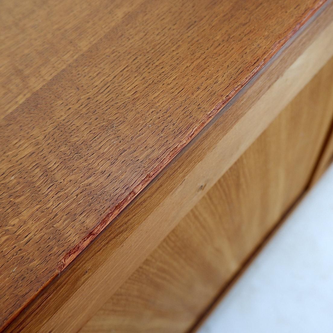 photo vinterior Three Drawer Chest Of Drawers In The Style Of Guillerme And Chambron   1960s