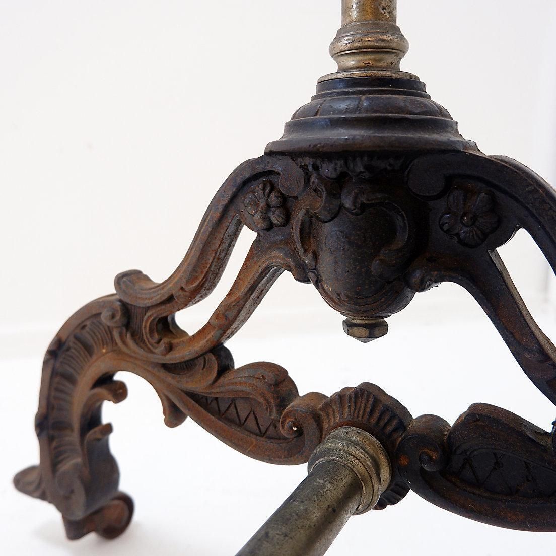 photo buy Antique English Clothes Rail, Brass & Steel, Late 19th Century, 164cm