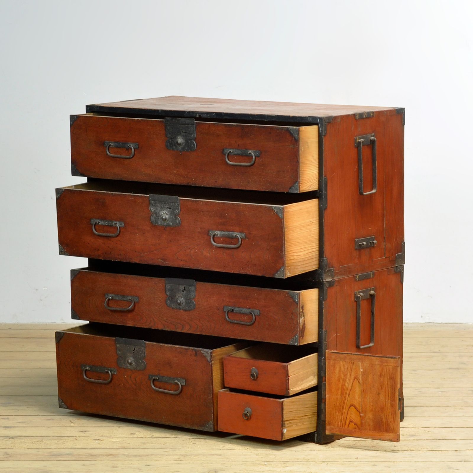 Japanese Tansu Chest Of Drawers, Circa 1870 photo 1200.0