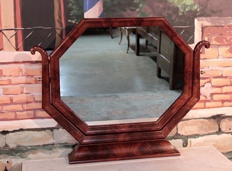 Restoration Console Dressing Table Mahogany 19th photo furniture