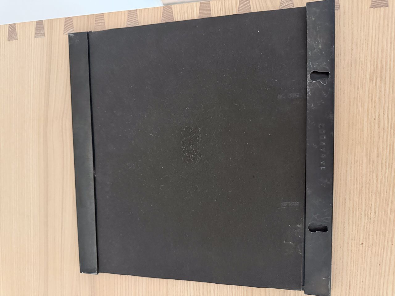 Set Of 7 Modular Wall Mirrors By Caravan In Black Metal Frame photo 105.0