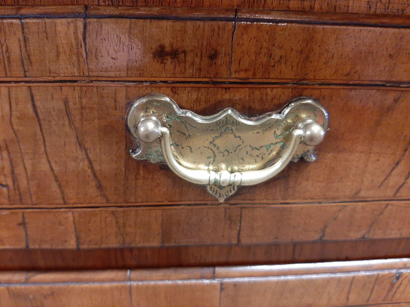 Lovely Antique Late 18th Century Walnut Chest Of Drawers photo buy