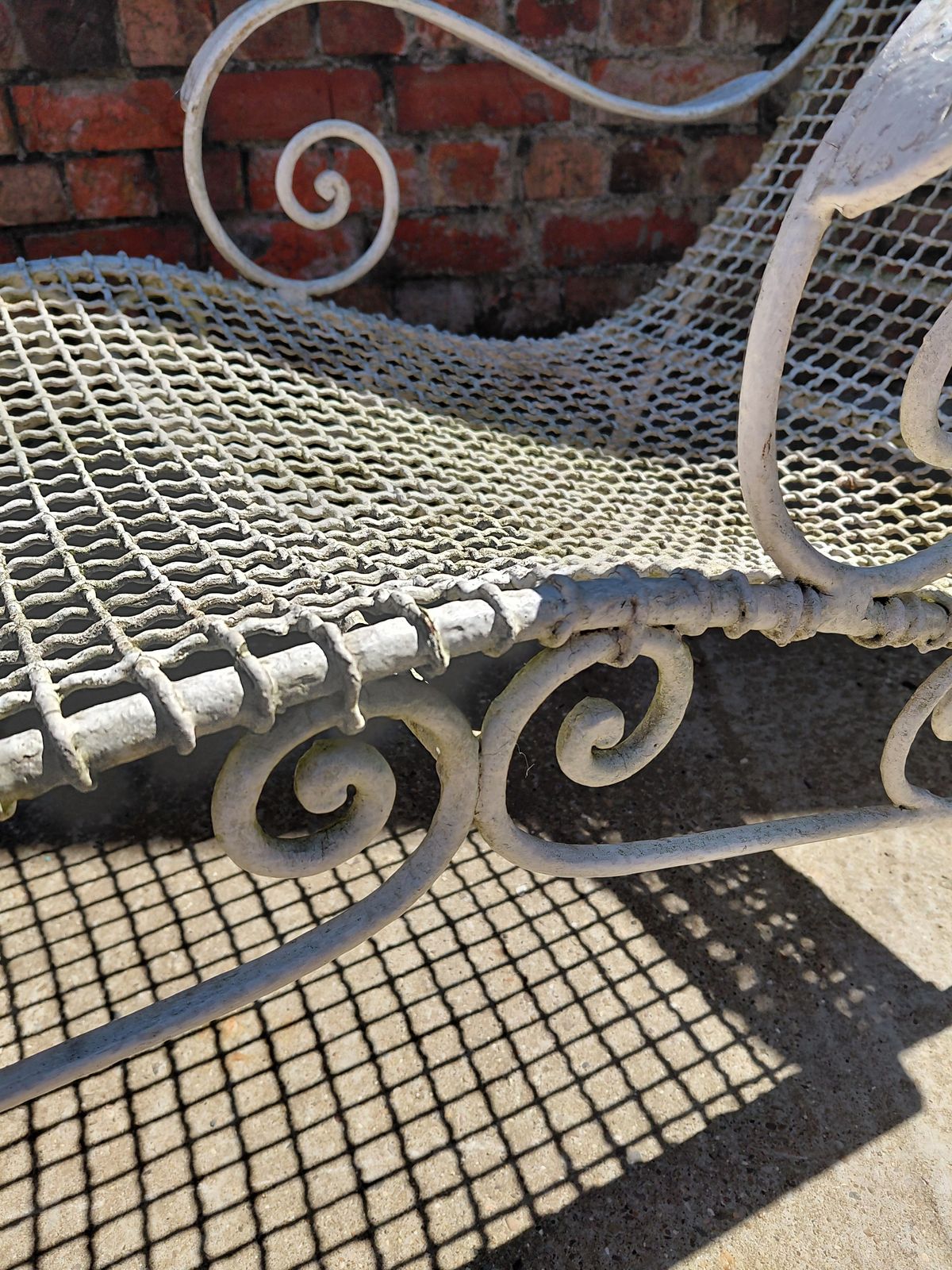 Antique Wirework Sun Lounger, Circa 1920s photo buy
