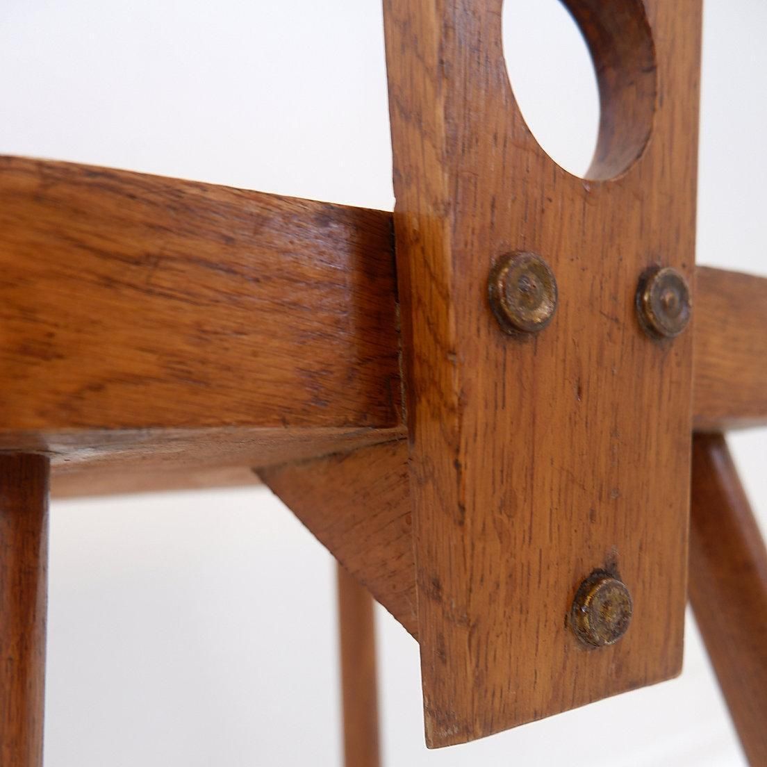photo furniture Set Of 6 Vintage Mid Century Modern Wooden T Back Dining Chairs