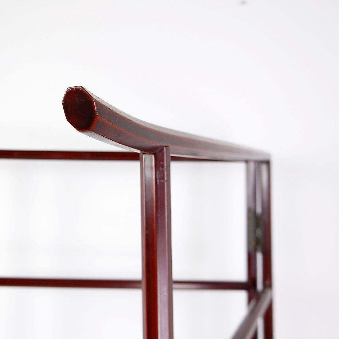 Vintage Japanese Kimono Rack Stand, Wood, Torii Style, 20th Century photo buy