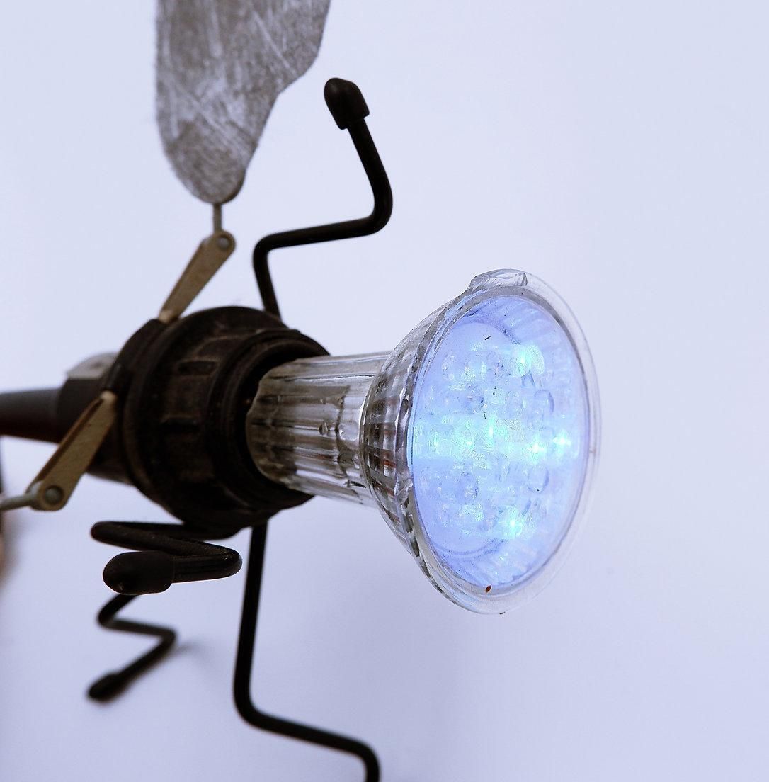 "Mademoiselle Filou" Wall Or Table Lamp By Sigi Bußinger For Oligo photo for sale