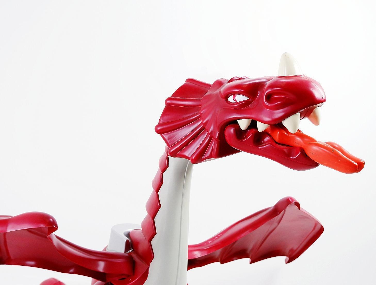 photo furniture Xl Large Original Red Dragon And Playmobil Knight   Wingspan 220cm