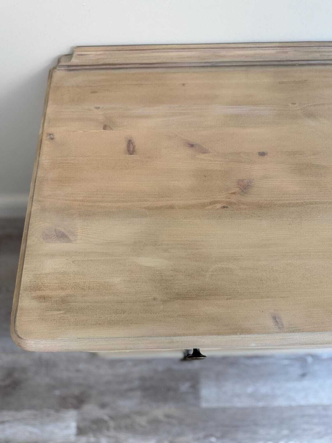 photo furniture Pair Of Vintage Pine Lime Washed Chest Of Drawers With Round Handles Large Bedside Tables