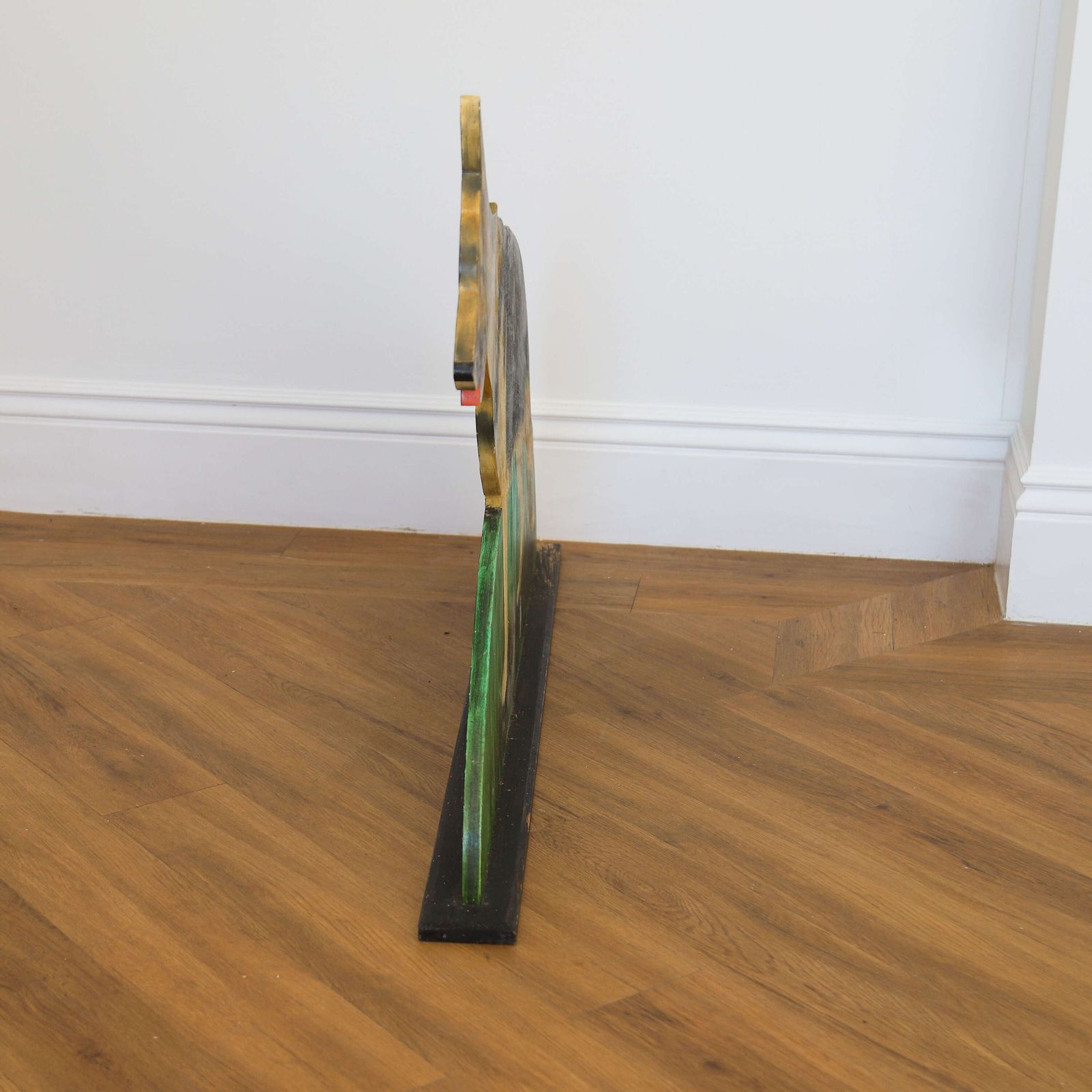 250.0 Painted Dummy Board Of An Alsatian/German Shepherd, English, 1970s–1980s photo