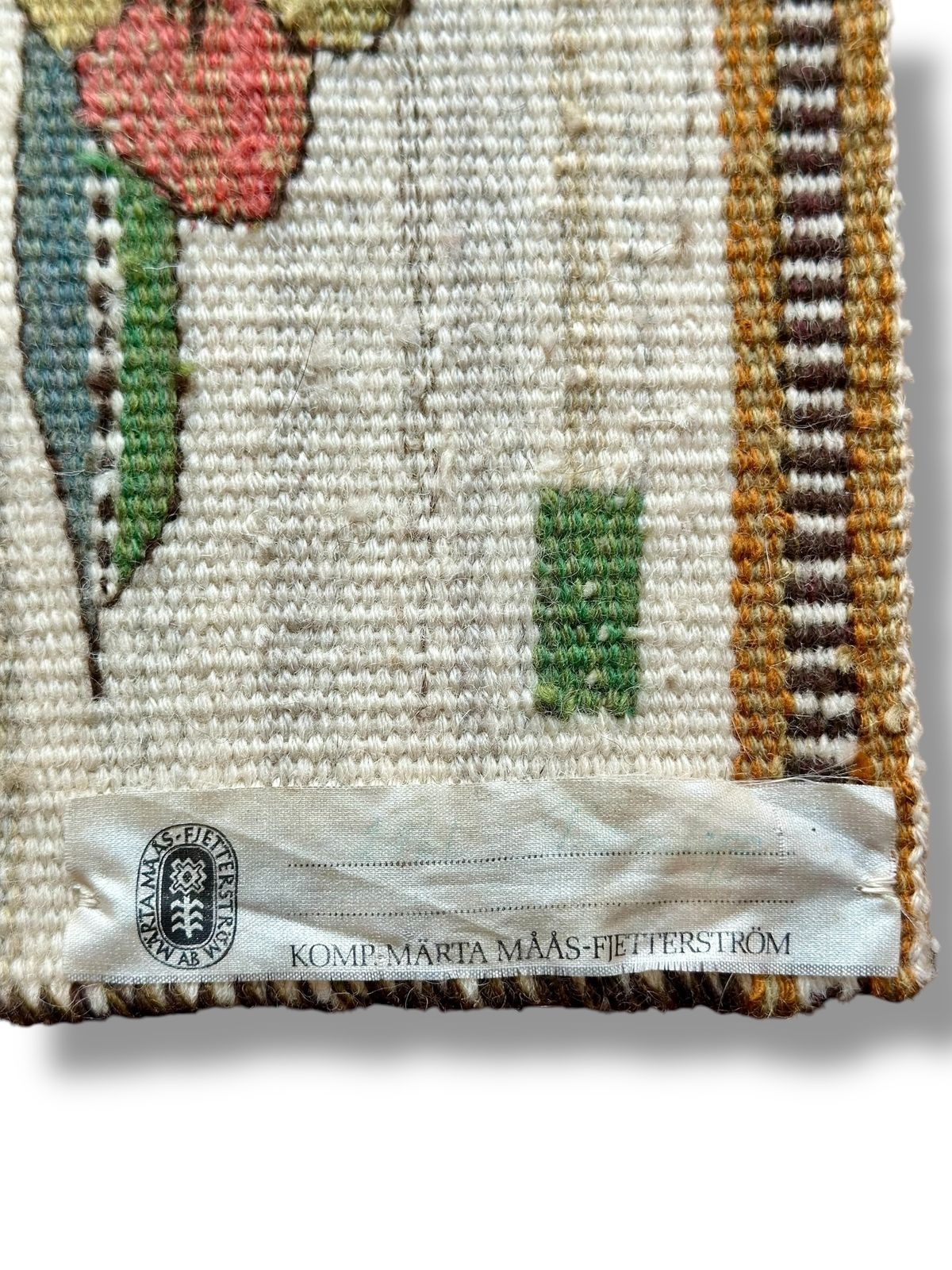 Märta Måås Fjetterström Blomlapp Wool And Linen Tapestry photo buy