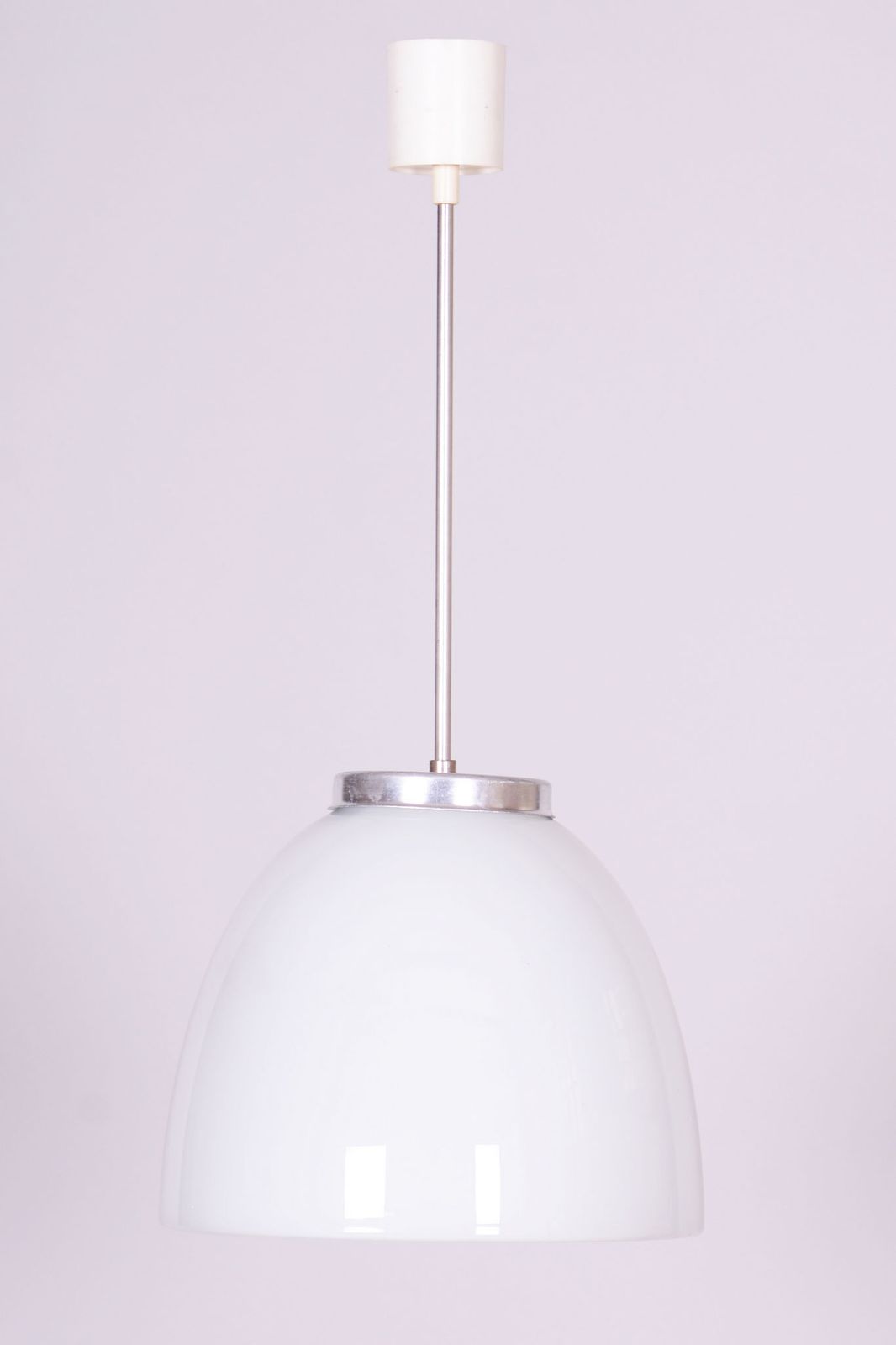 This Chandelier Is A Classic Representative Of 1950s Czechoslovak Design, Embodying The Elegance Of Early Mid Century Modernism. The Fixture Stands Ou
