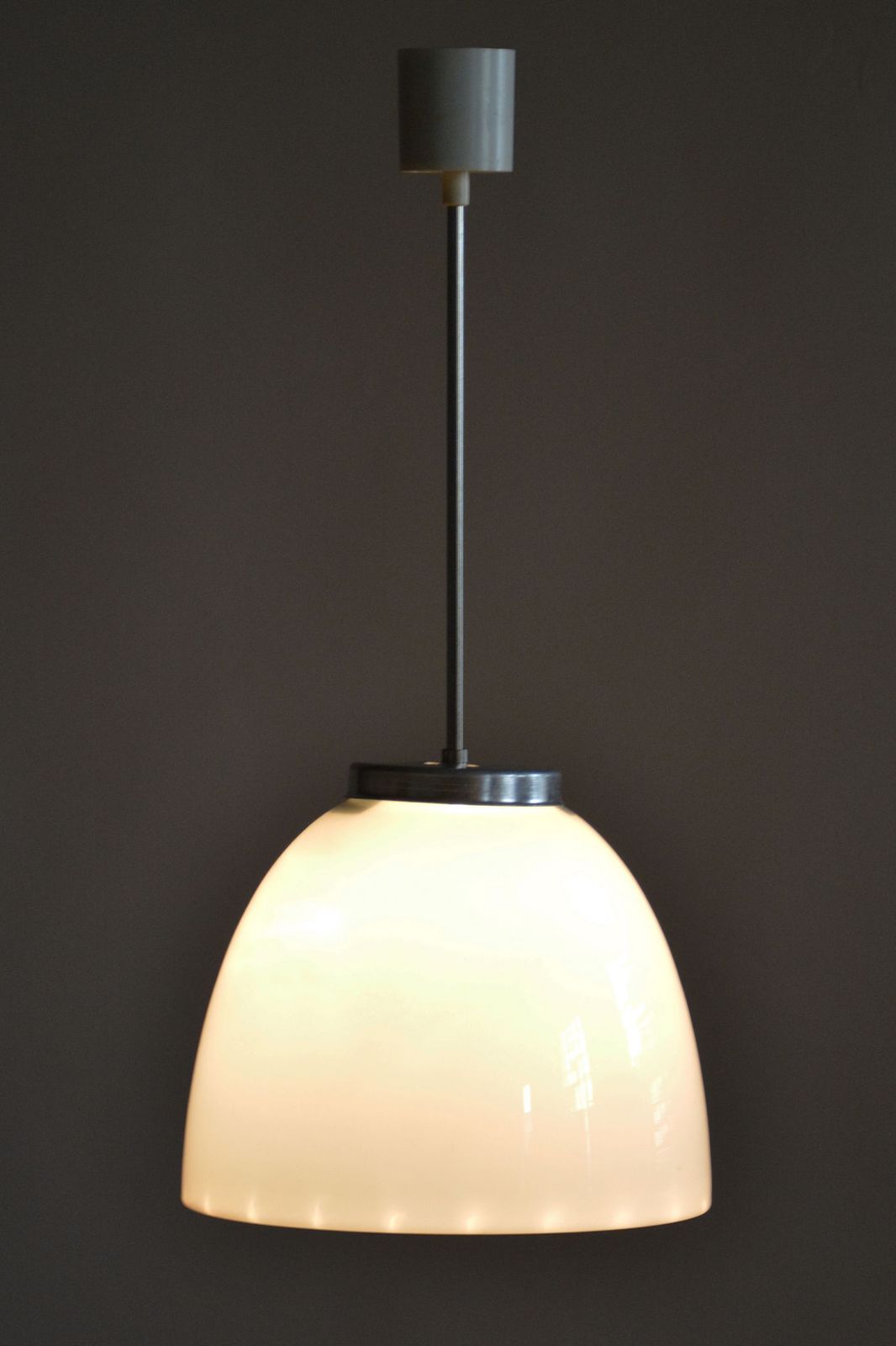 This Chandelier Is A Classic Representative Of 1950s Czechoslovak Design, Embodying The Elegance Of Early Mid Century Modernism. The Fixture Stands Ou photo vinterior