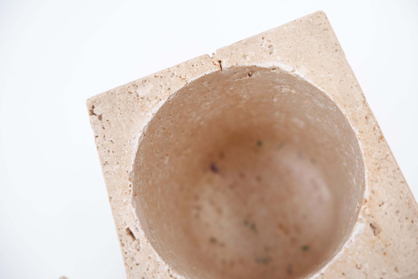 Travertine Box, Italian Design From The 60s/70s, Attributed To Cerri Nestor photo vintage