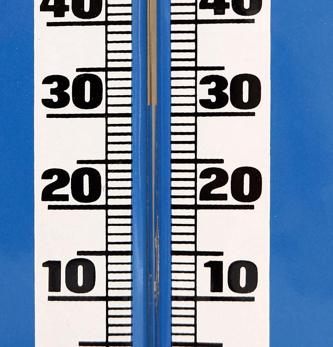 Kléber V10 Gt Enamel Plate Thermometer, Vintage Industrial, 1950s photo for sale