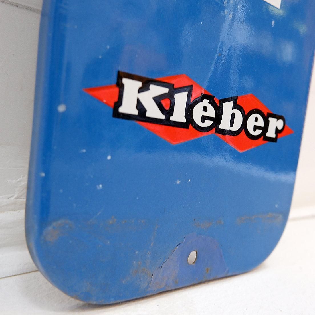 Kléber V10 Gt Enamel Plate Thermometer, Vintage Industrial, 1950s photo Home Decor