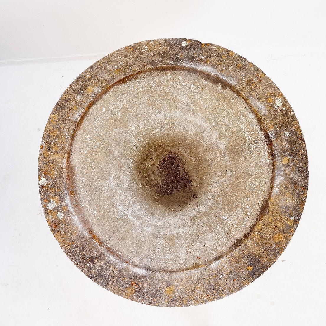 photo for sale Mid Century Outdoor Planter, Cast Stone, Antique Style, 67cm Diameter