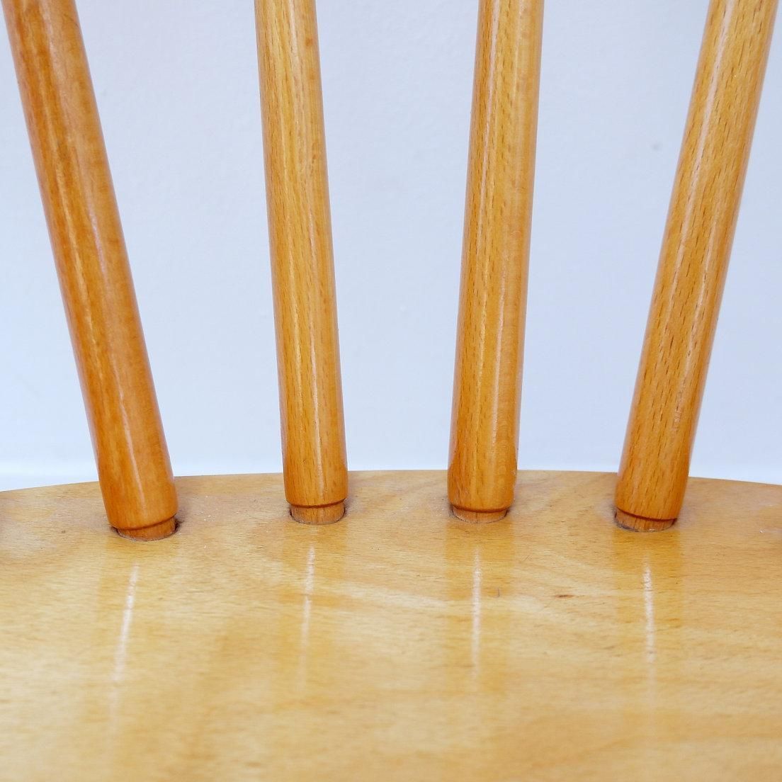Set Of 4 Scandinavian Chairs From The 50s/60s photo furniture