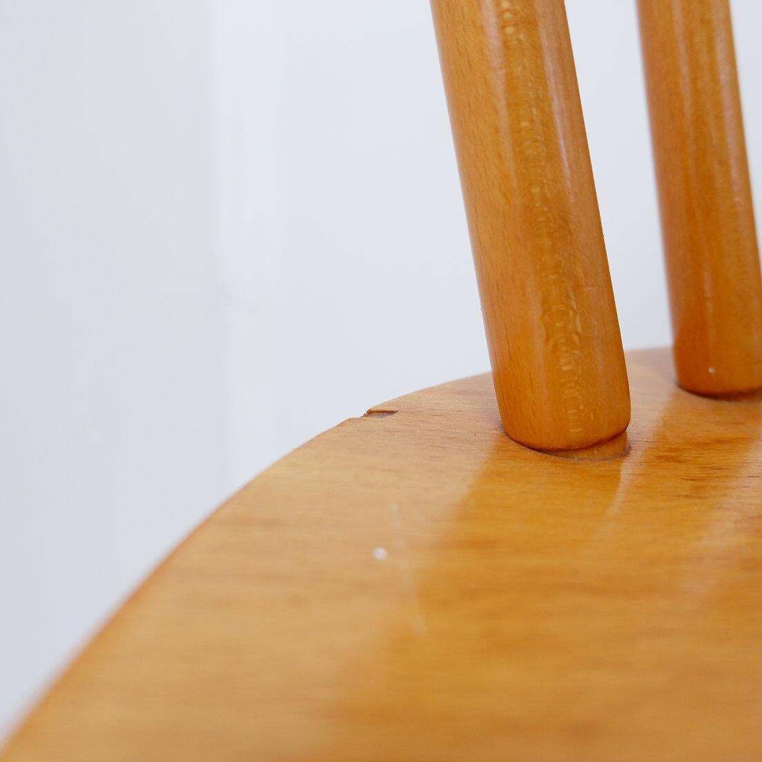 photo furniture Set Of 4 Scandinavian Chairs From The 50s/60s