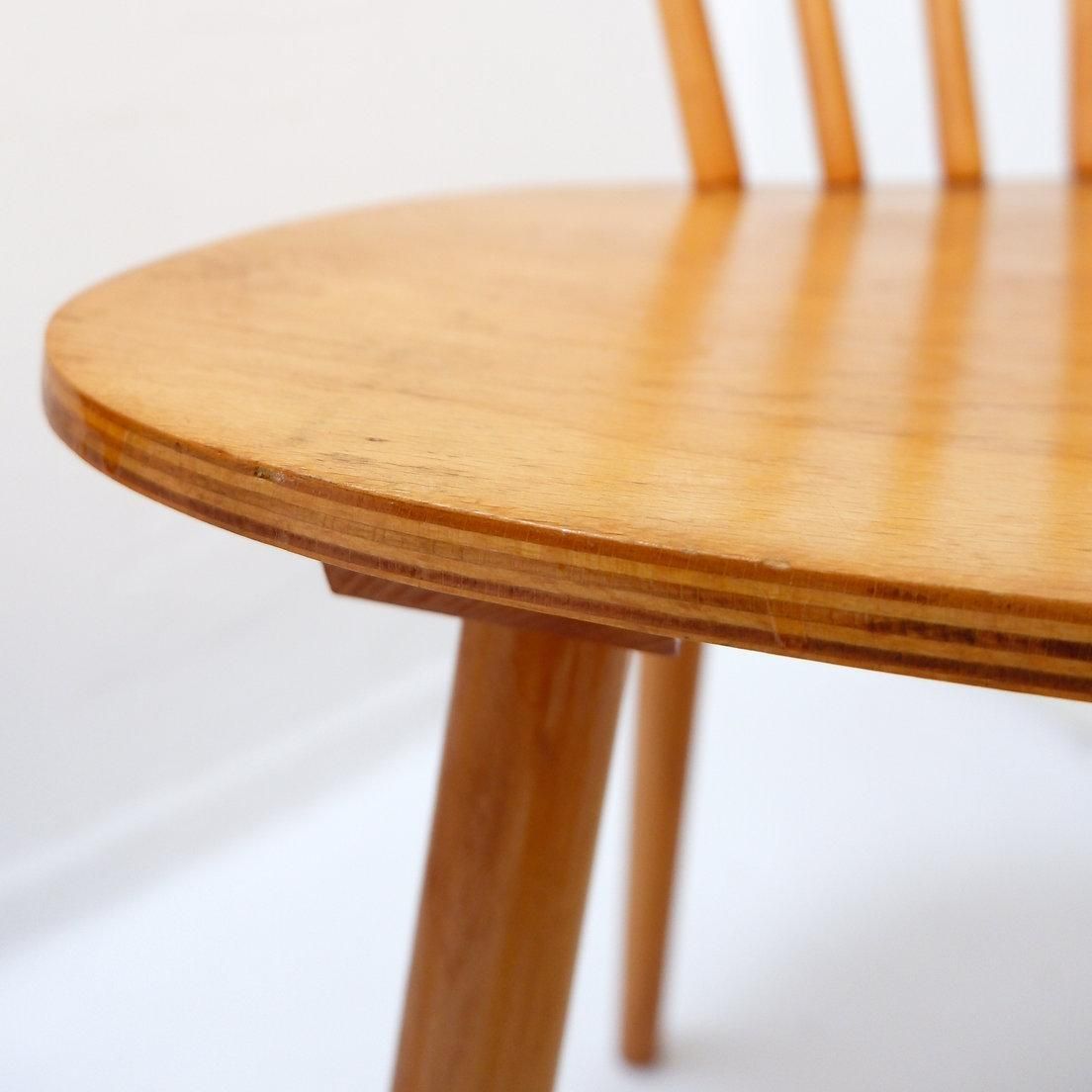 Furniture Set Of 4 Scandinavian Chairs From The 50s/60s photo