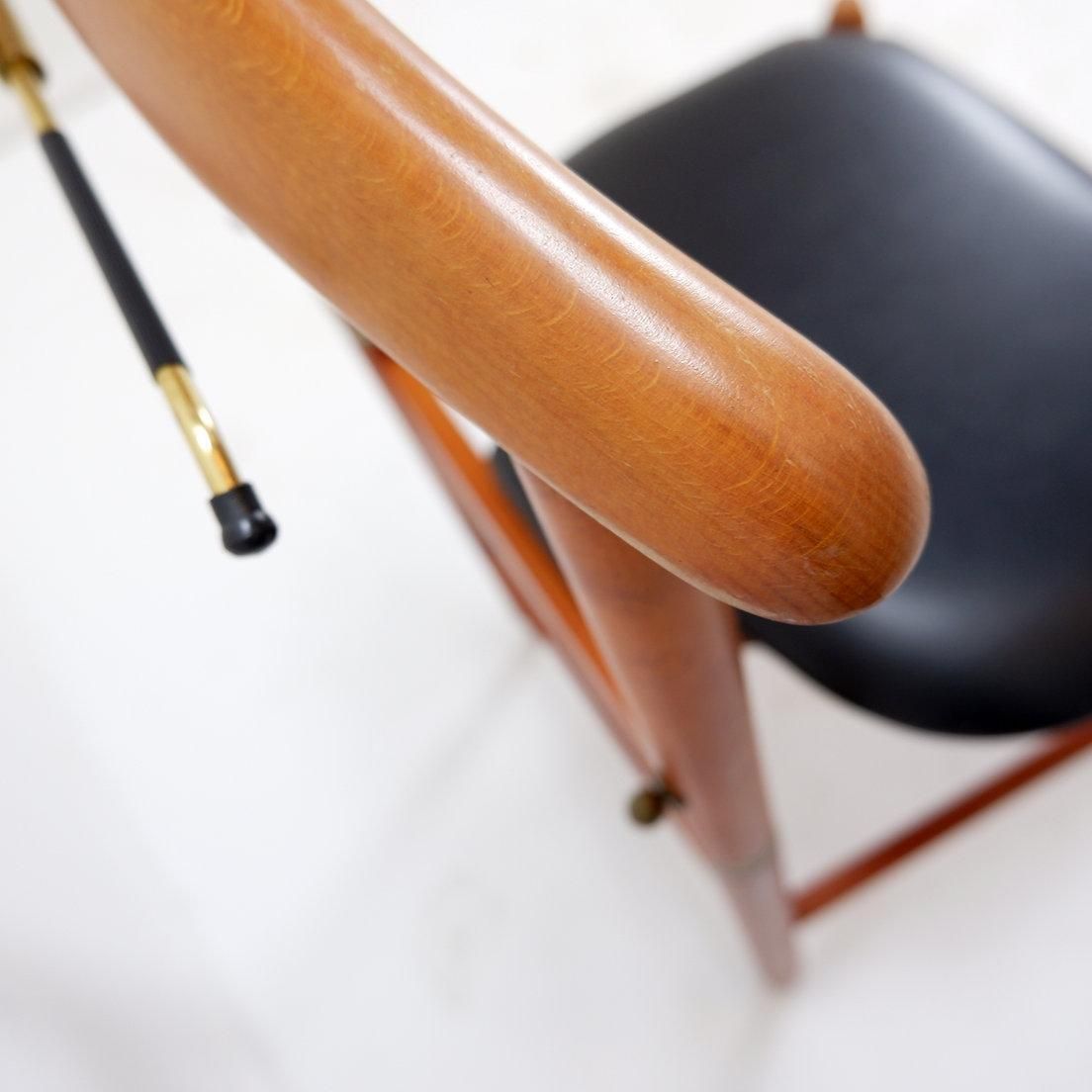 photo buy Mid Century Modern Teak Clothes Valet Chair By Fratelli Reguitti Italy, 1960s