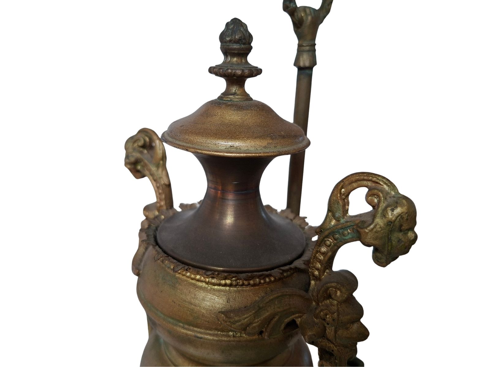 Splendida Lampada Da Tavolo In Bronzo – Stile Antico (XIX Secolo) – Pezzo Unico photo 953.37
