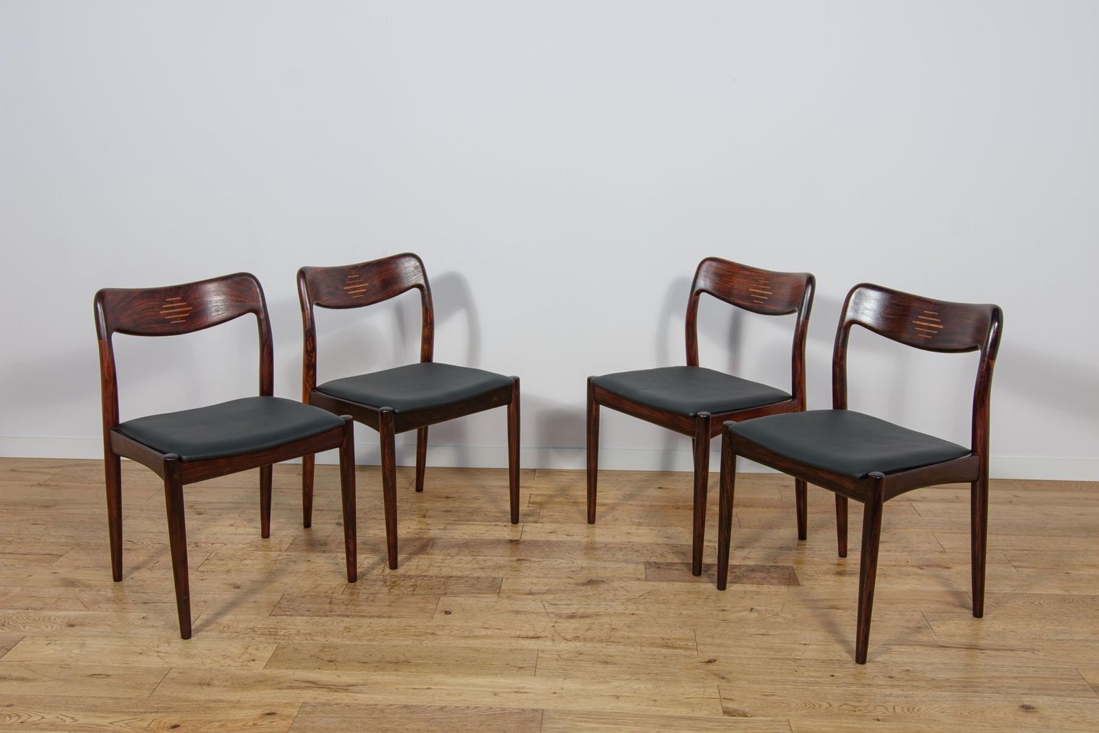 Mid Century Danish Dining Chairs From Uldum Møbelfabrik, Denmark, 1960s, Set Of 4 photo furniture