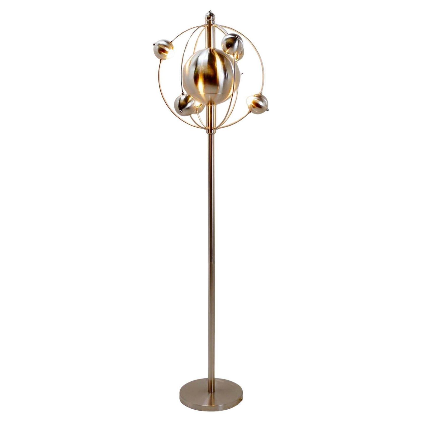 "Satellite" Floor Lamp In The Style Of Goffredo Reggiani