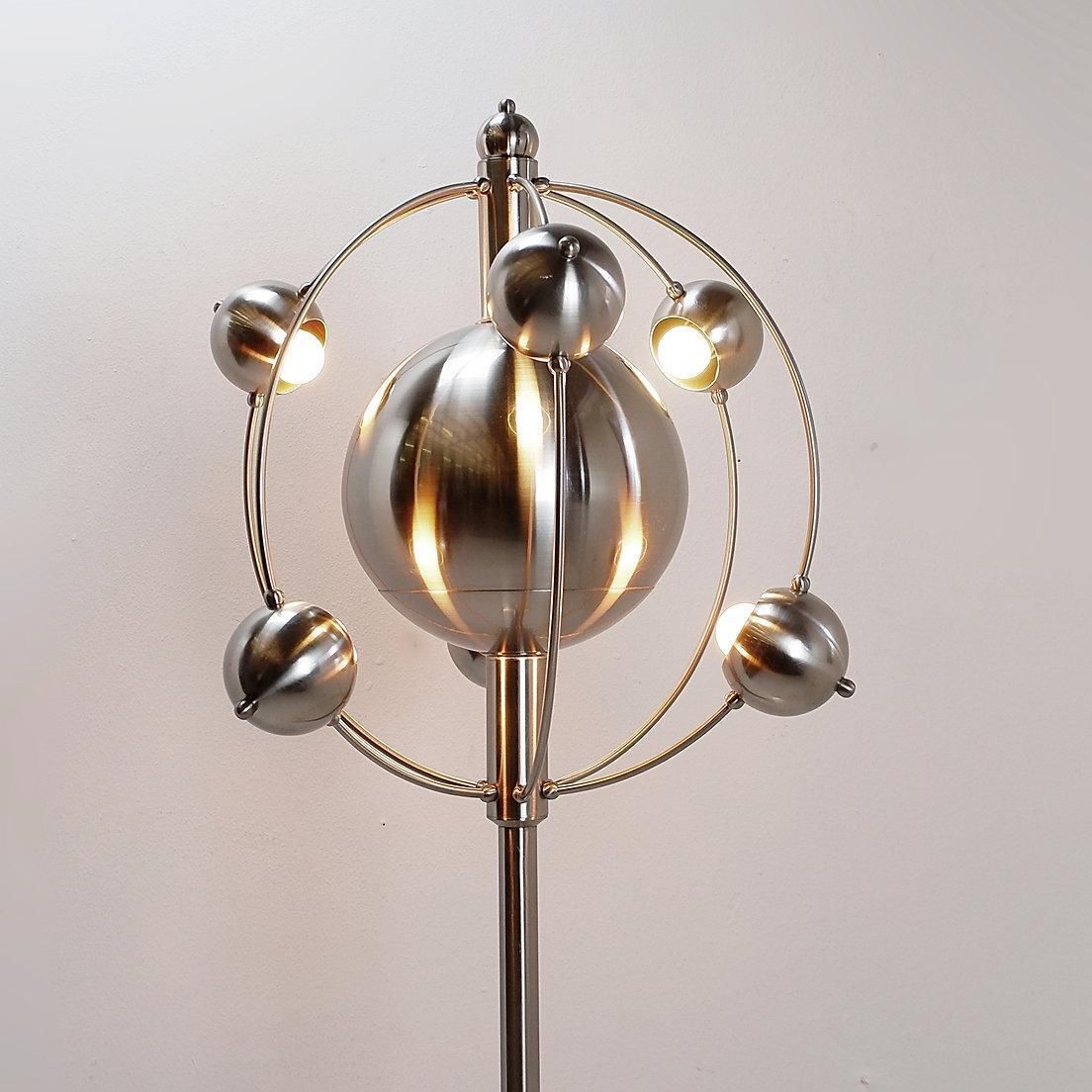 "Satellite" Floor Lamp In The Style Of Goffredo Reggiani photo vinterior