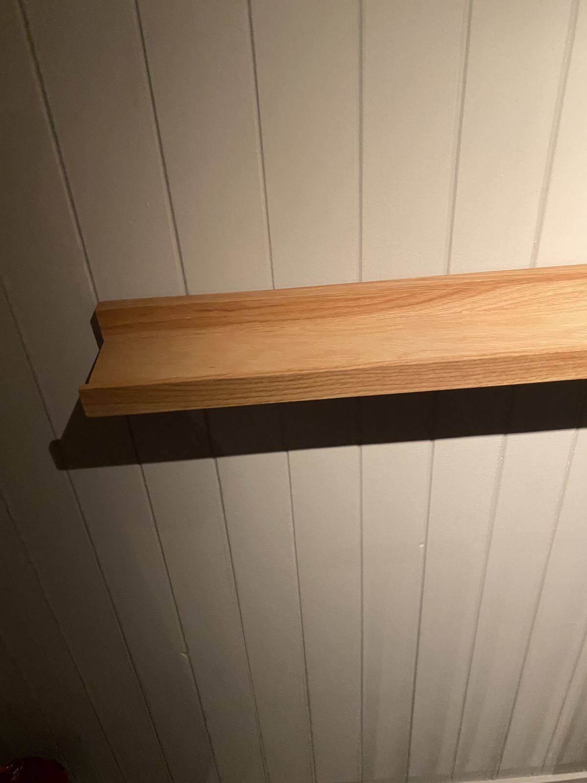 120 Cm Wooden Floating Wall Shelves Display Storage Unit Set Of Two photo furniture