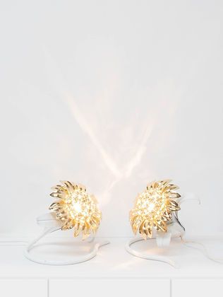 Hans Kögl Sunflower Table Lamps photo Lighting