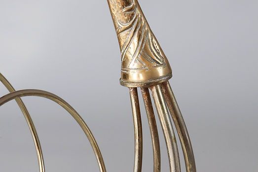 Porte-revues mid-century en forme de cygne, par Maison Jansen photo vinterior