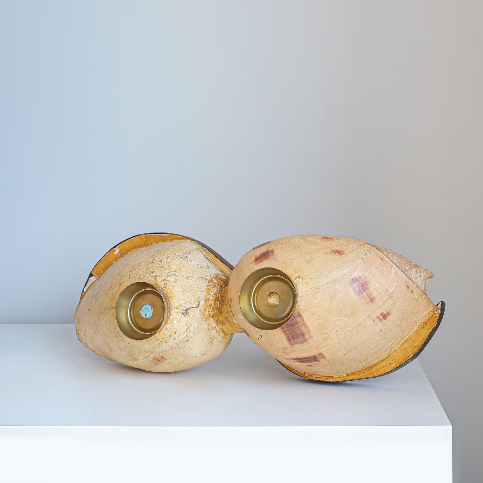 photo for sale Gabriella Binazzi zwanensculptuur, jaren 1970.