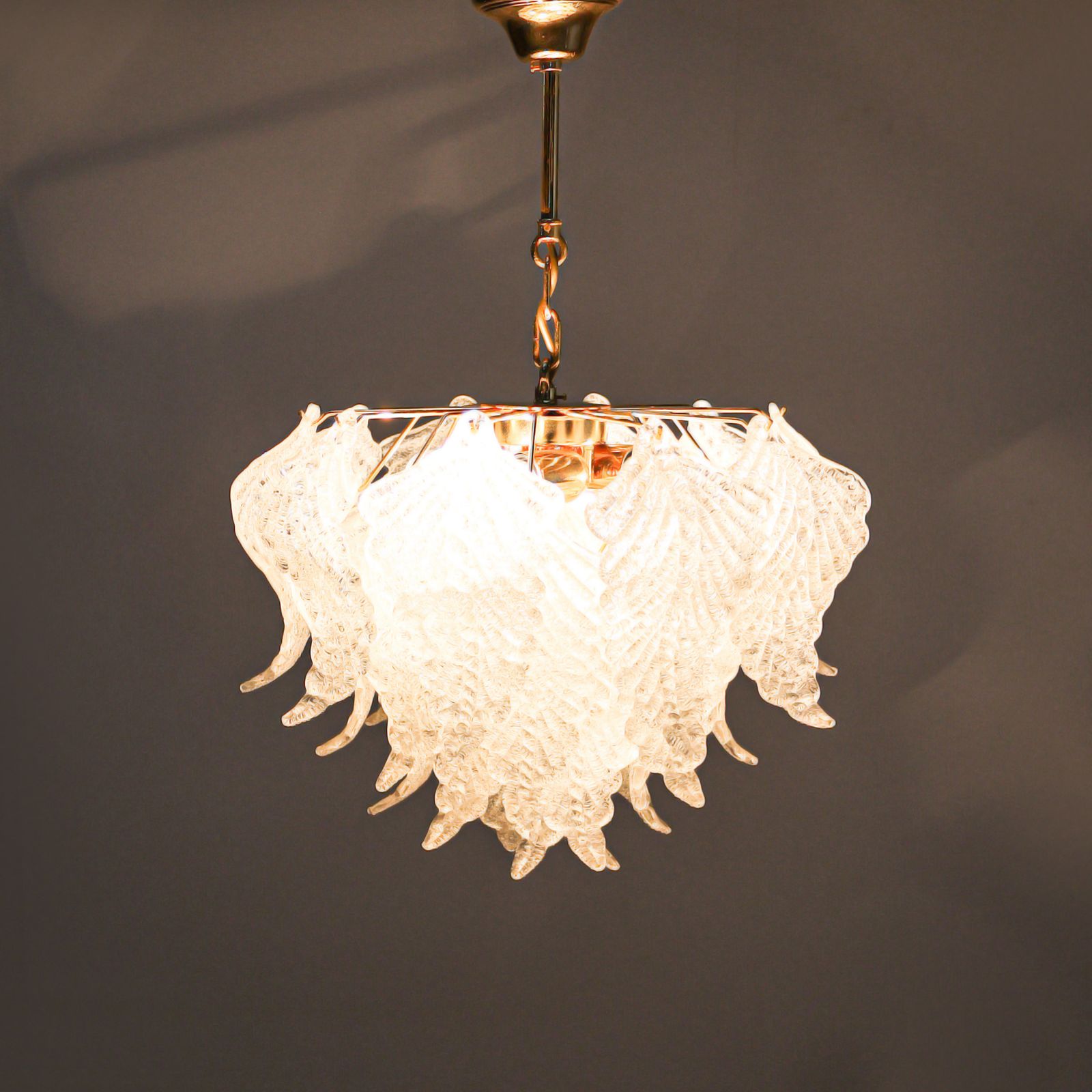 Lustre AV Mazzega, années 1970. photo vintage