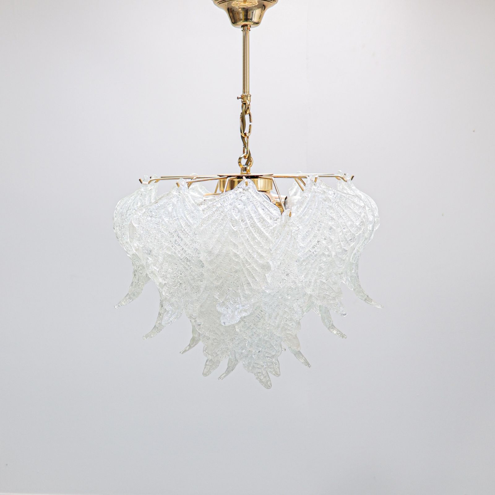 photo for sale Av Mazzega Chandelier, 1970s.
